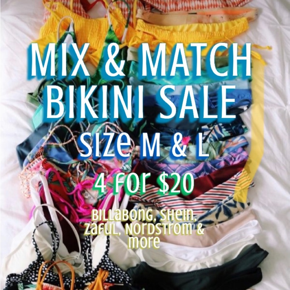 MIX & MATCH BIKINI BUNDLE 4for$20